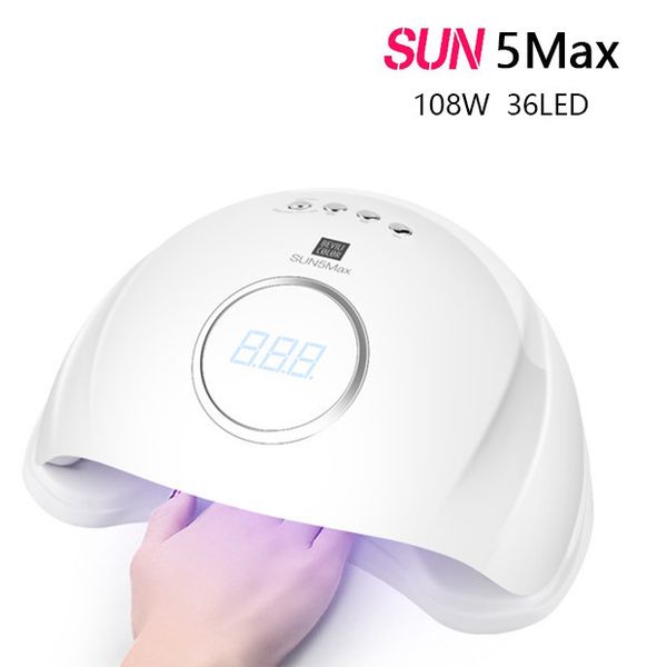 sun5plus 108w led lamp nail dryer 24 leds nail polish curling lamp for drying gel polish auto sensor timer manicure tools
sun5plus 108w led lamp nail dryer 24 leds nail polish curling lamp for drying gel polish auto sensor timer manicure tools