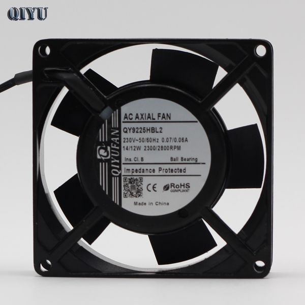 ac 220v 9cm axial fan industrial fan qy9225hbl2 air blower 92*92*25mm cabinet ventilation cooling fan,two ball bearing
ac 220v 9cm axial fan industrial fan qy9225hbl2 air blower 92*92*25mm cabinet ventilation cooling fan,two ball bearing