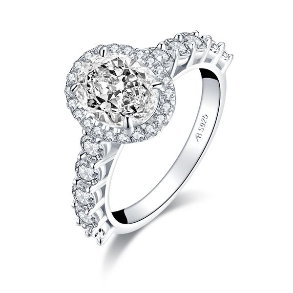 new s925 sterling silver 2.0ct oval cut stone section wedding ring fashion marriage engagement ring female, Slivery;golden
new s925 sterling silver 2.0ct oval cut stone section wedding ring fashion marriage engagement ring female, Slivery;golden