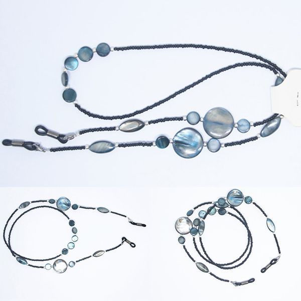 fashion women shell beads chain black beaded sunglasses chains necklace reading glasses cord holder neck strap rope for eyewear
fashion women shell beads chain black beaded sunglasses chains necklace reading glasses cord holder neck strap rope for eyewear