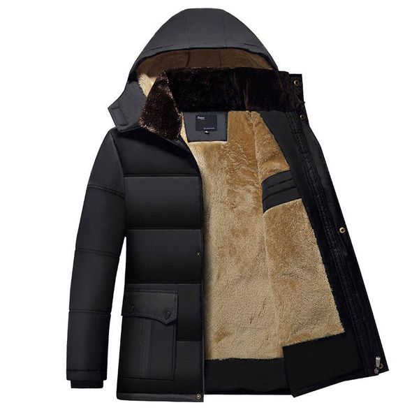 new pattern male increase autumn hair keep warm loose cotton-padded wear coat winter jacket men, Black
new pattern male increase autumn hair keep warm loose cotton-padded wear coat winter jacket men, Black