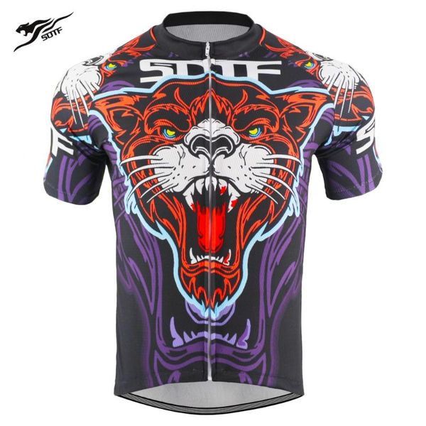 sotf ferocious tiger breathable anti-pulling cycling jersey retro short sleeve mountain road bike clothing bicycle sports men, Black;red
sotf ferocious tiger breathable anti-pulling cycling jersey retro short sleeve mountain road bike clothing bicycle sports men, Black;red