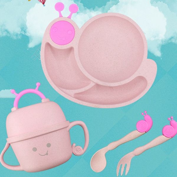 6pcs / наборы мультфильм улитка кормление dish младенца чаша с ложка вилка детское питание посуда дети обучение посуда контейнеры для пищевы
6pcs / наборы мультфильм улитка кормление dish младенца чаша с ложка вилка детское питание посуда дети обучение посуда контейнеры для пищевы