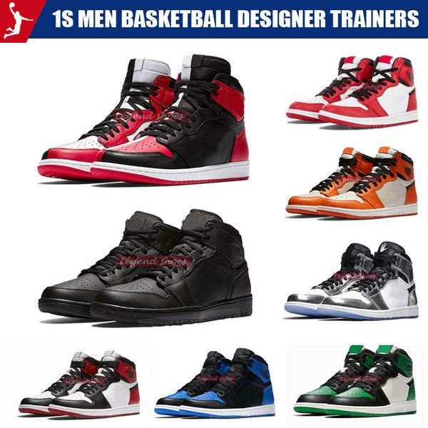 2019 1s men designer trainers most popular high obsidian unc rookie of the year turbo green black gym red basketball shoes, White;red
2019 1s men designer trainers most popular high obsidian unc rookie of the year turbo green black gym red basketball shoes, White;red