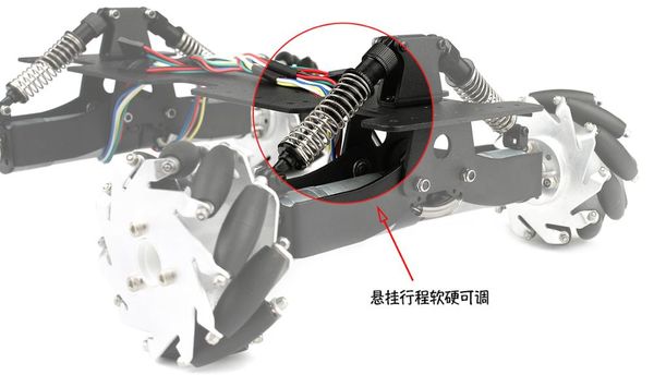 4wd mcnamee wheel chassis dc motor with shock absorption omni-directional mobile ros wheel
4wd mcnamee wheel chassis dc motor with shock absorption omni-directional mobile ros wheel