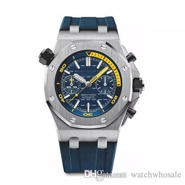 2019 new luxury mens watch quartz movement vk chronograph colorful wristwatch rubber strap sport men male wristwatch, Slivery;brown
2019 new luxury mens watch quartz movement vk chronograph colorful wristwatch rubber strap sport men male wristwatch, Slivery;brown