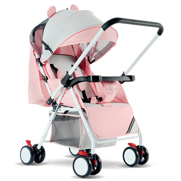 wholesale lightweight baby stroller carriage travel convenient folding baby simple child mini pink four wheel trolley pram
wholesale lightweight baby stroller carriage travel convenient folding baby simple child mini pink four wheel trolley pram