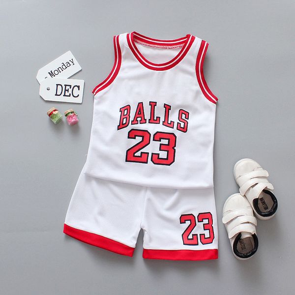 summer new children's polyester 2-piece set sports children cute suit baby boy suit fashion children's clothing children, White
summer new children's polyester 2-piece set sports children cute suit baby boy suit fashion children's clothing children, White