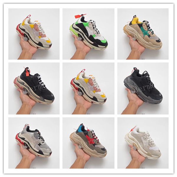 2019 New Multi-luxury Triple S Designer Low Daddy Sports Shoes Black Green Combination Sole Boots Men and Women Fashion Casual Shoes trlpie
2019 New Multi-luxury Triple S Designer Low Daddy Sports Shoes Black Green Combination Sole Boots Men and Women Fashion Casual Shoes trlpie