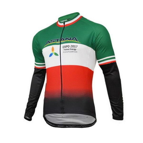 winter fleece thermal astana pro team aru italia champion only long sleeve cycling jersey size:xs-4xl, Black;white
winter fleece thermal astana pro team aru italia champion only long sleeve cycling jersey size:xs-4xl, Black;white