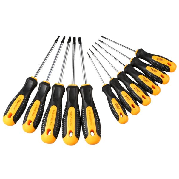 11pcs cr-v torx screwdriver set with hole magnetic t5-t30 screw driver set kit for telephone repair hand tool
11pcs cr-v torx screwdriver set with hole magnetic t5-t30 screw driver set kit for telephone repair hand tool