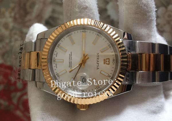 luxury men's sapphire watch asia 2813 mechanical datejust watches men flute bezel 116333 steel gold men sapphire 126301 oyster wristwat, Slivery;brown
luxury men's sapphire watch asia 2813 mechanical datejust watches men flute bezel 116333 steel gold men sapphire 126301 oyster wristwat, Slivery;brown