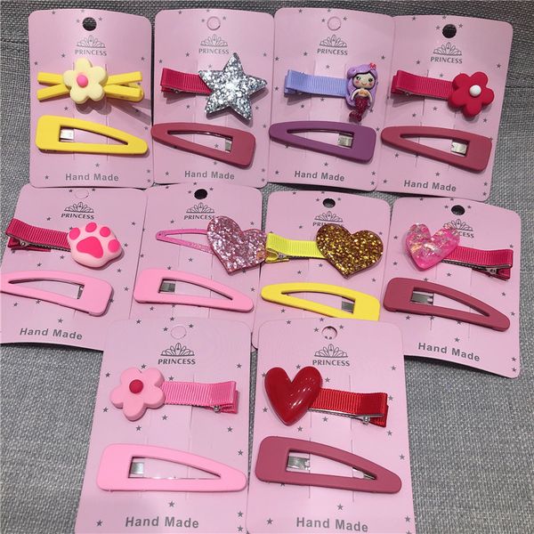 2pcs/set cute mermaid flower shape hair clip heart hairpin resin headwear metal barrette accessorie for girl baby party gift, Slivery;white
2pcs/set cute mermaid flower shape hair clip heart hairpin resin headwear metal barrette accessorie for girl baby party gift, Slivery;white