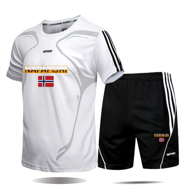brand men's sportswear kit short sleeve sports shirt new men running 2pcs suit for soccer gym fitness men t-shirts+shorts sets, Black;blue
brand men's sportswear kit short sleeve sports shirt new men running 2pcs suit for soccer gym fitness men t-shirts+shorts sets, Black;blue