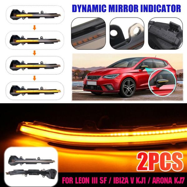 2pcs dynamic turn signal light rearview mirror indicator left right led side mirrors for seat leon ibiza
2pcs dynamic turn signal light rearview mirror indicator left right led side mirrors for seat leon ibiza