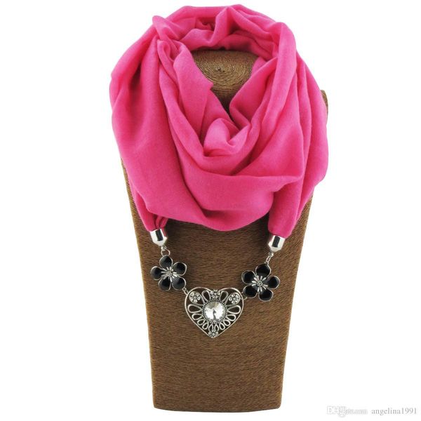 195*60 cm polyester alloy flower heart pendant necklace scarf women cute pashmina shawls scarves foulard bufandas, Blue;gray
195*60 cm polyester alloy flower heart pendant necklace scarf women cute pashmina shawls scarves foulard bufandas, Blue;gray
