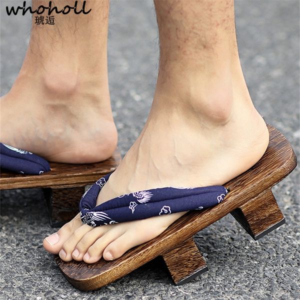 whoholl japanese style man sandals wooden clogs two-tooth cosplay wooden slides indoor slippers sandals lovers flip-flops, Black
whoholl japanese style man sandals wooden clogs two-tooth cosplay wooden slides indoor slippers sandals lovers flip-flops, Black