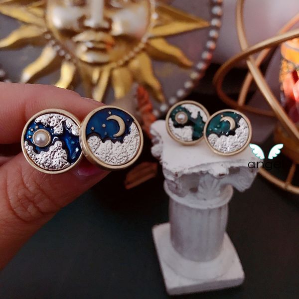 2020 limited new tin alloy brincos para as mulheres jewelry galaxy needle sun moon delicate sweet dream earrings retro, Golden;silver
2020 limited new tin alloy brincos para as mulheres jewelry galaxy needle sun moon delicate sweet dream earrings retro, Golden;silver