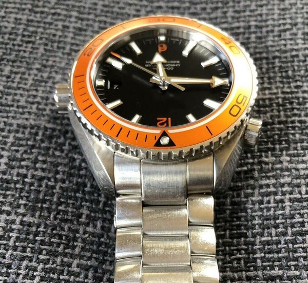 new planet ocean co axial orange automatic machinery mens watch stainless steel black dial men's sport wrist watches, Slivery;brown
new planet ocean co axial orange automatic machinery mens watch stainless steel black dial men's sport wrist watches, Slivery;brown