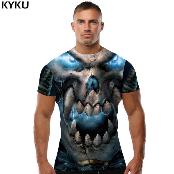 kyku skull t shirt punk tees gothic shirts gothic clothing t-shirt men print male fashion 2018, White;black
kyku skull t shirt punk tees gothic shirts gothic clothing t-shirt men print male fashion 2018, White;black