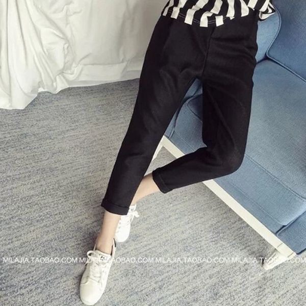 casual women's pants autumn loose-fit wide-leg 2018 new style slimming high-waisted capri korean-style chiffon radish capri hare, White;black
casual women's pants autumn loose-fit wide-leg 2018 new style slimming high-waisted capri korean-style chiffon radish capri hare, White;black