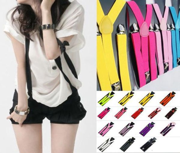 mens womens suits elastic striped casual clip-on suspenders elastic y-shape adjustable braces solids 25*100cm colorful, Black;white
mens womens suits elastic striped casual clip-on suspenders elastic y-shape adjustable braces solids 25*100cm colorful, Black;white