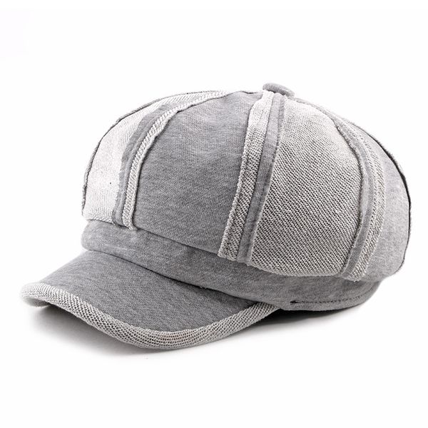 autumn and winter new hat ladies octagonal hat simple fashion duck tongue beret men's beret painter, Blue;gray
autumn and winter new hat ladies octagonal hat simple fashion duck tongue beret men's beret painter, Blue;gray