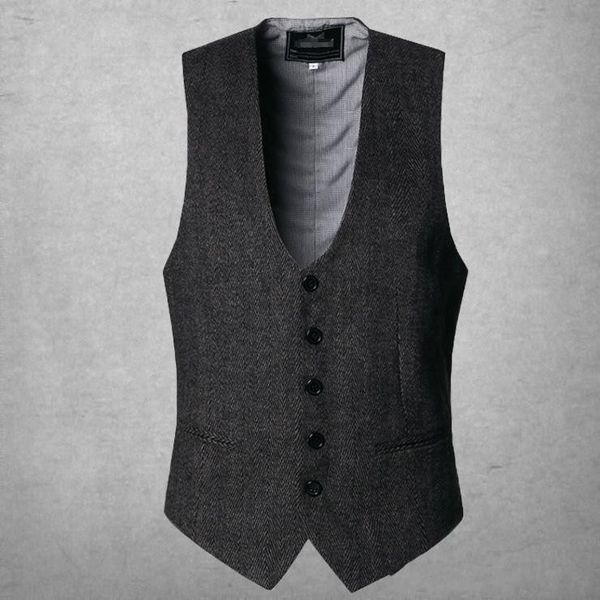 new fashion arrival dress vests for men slim suit vest male homme casual sleeveless formal business jacket, Black;white
new fashion arrival dress vests for men slim suit vest male homme casual sleeveless formal business jacket, Black;white