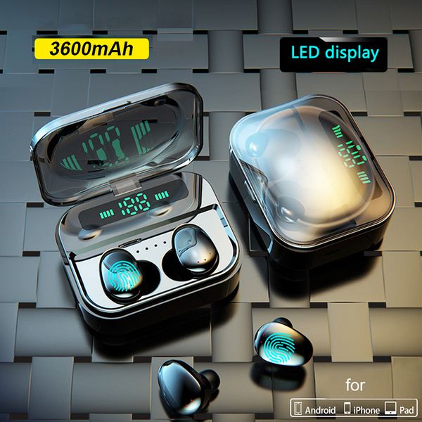 touch tws true wireless earbuds bluetooth earphones waterproof head with 3600mah power bank for iphone xiaomi huawei
touch tws true wireless earbuds bluetooth earphones waterproof head with 3600mah power bank for iphone xiaomi huawei