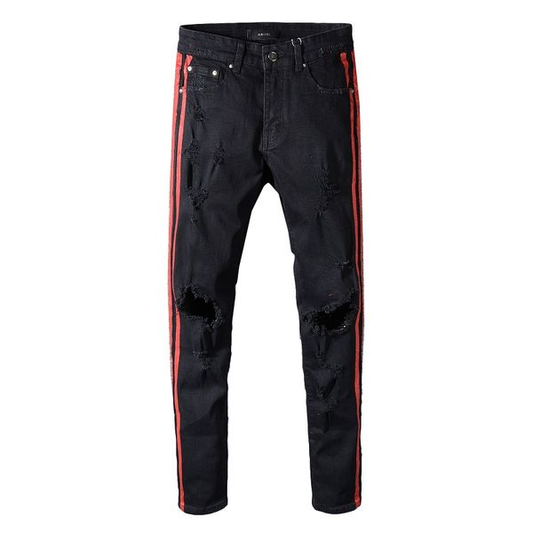 2019 sexemara new italy style distressed men destroyed pants snake skin patches black skinny biker slim jeans pants #5334, Blue
2019 sexemara new italy style distressed men destroyed pants snake skin patches black skinny biker slim jeans pants #5334, Blue
