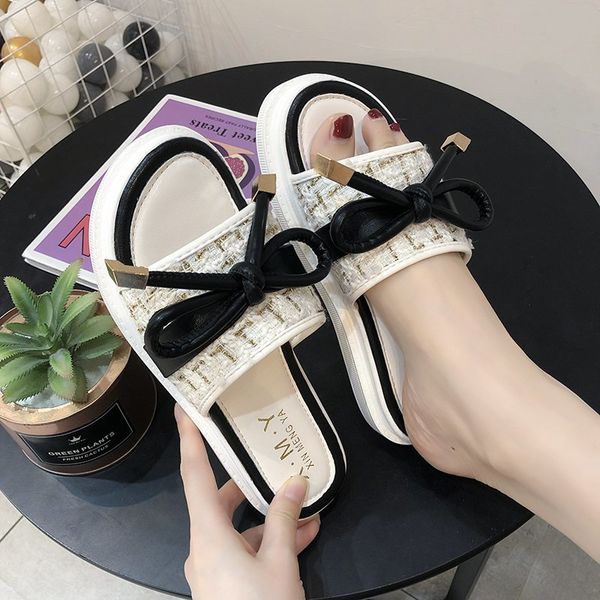 slippers casual flat shoes female slipers women butterfly-knot summer woman slides loafers 2020 beach soft fashion, Black
slippers casual flat shoes female slipers women butterfly-knot summer woman slides loafers 2020 beach soft fashion, Black