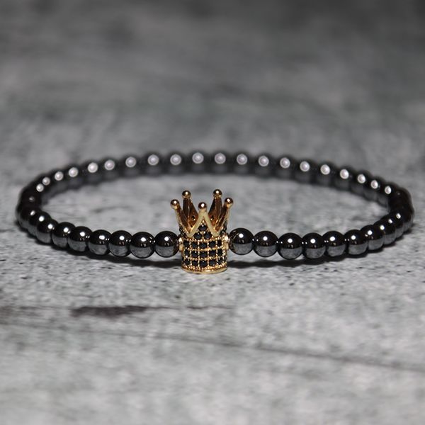 4mm handmade gun black hematite bracelet cute crown/lion/buddha accessories punk beads braslet for men personalized jewelry, Golden;silver
4mm handmade gun black hematite bracelet cute crown/lion/buddha accessories punk beads braslet for men personalized jewelry, Golden;silver