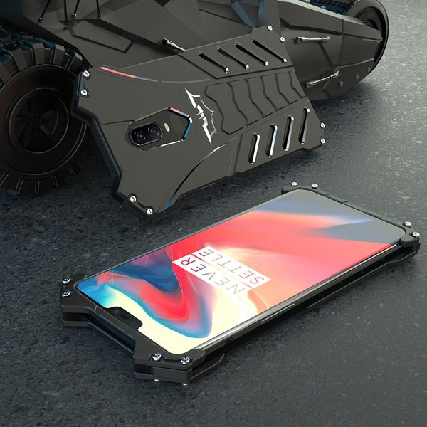 luxury batman case for oneplus 6 kickstand shockproof aluminum bumper skin armor metal back cover
luxury batman case for oneplus 6 kickstand shockproof aluminum bumper skin armor metal back cover