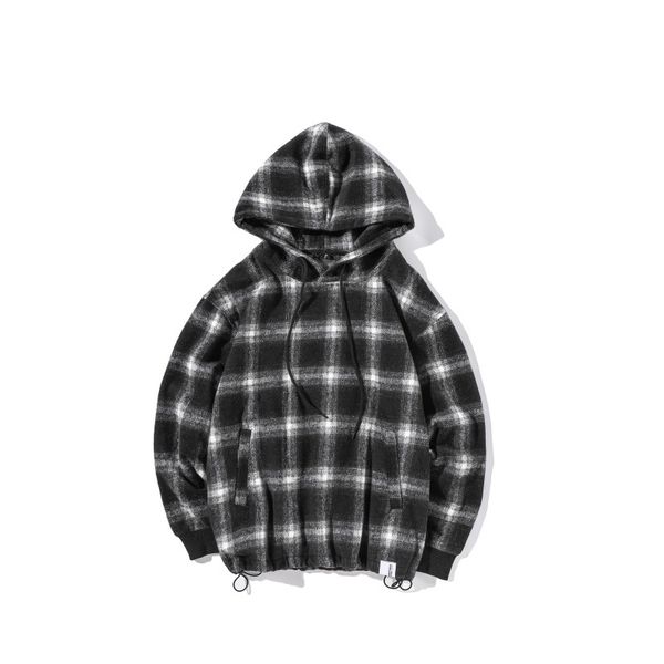 men's plaid hoodie casual print loose hip hop pocket strap hoodie men's shirt long sleeve 2xl, Black
men's plaid hoodie casual print loose hip hop pocket strap hoodie men's shirt long sleeve 2xl, Black