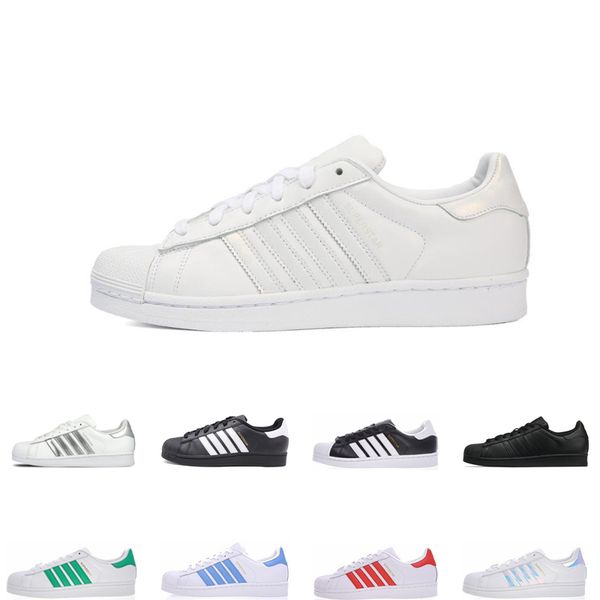 originals 2019 superstar hologram iridescent junior superstars 80s pride white black green blue super star casual shoes size 36-45
originals 2019 superstar hologram iridescent junior superstars 80s pride white black green blue super star casual shoes size 36-45