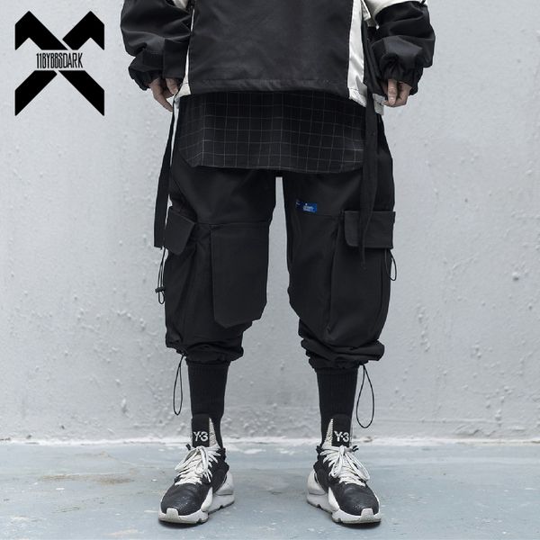 men's pants 11 bybb's dark tactical cargo pant men streetwear sweatpants loose mens joggers hip hop ankle-length multi-pocket bb01, Black
men's pants 11 bybb's dark tactical cargo pant men streetwear sweatpants loose mens joggers hip hop ankle-length multi-pocket bb01, Black