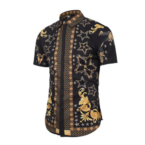 new fashion fashion men's digital creative pattern flower case 3d printed shirt street youth leisure t-shirt shirt sale, White;black
new fashion fashion men's digital creative pattern flower case 3d printed shirt street youth leisure t-shirt shirt sale, White;black