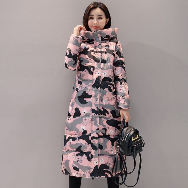 stand collar 2019 hooded women winter jacket printing women's long coat parka warm outwear female chaqueta mujer, Tan;black
stand collar 2019 hooded women winter jacket printing women's long coat parka warm outwear female chaqueta mujer, Tan;black