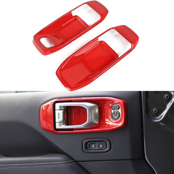 2 door inner door bowl decorative red for jeep wrangler jl 2018 factory outlet high quatlity auto internal accessories
2 door inner door bowl decorative red for jeep wrangler jl 2018 factory outlet high quatlity auto internal accessories