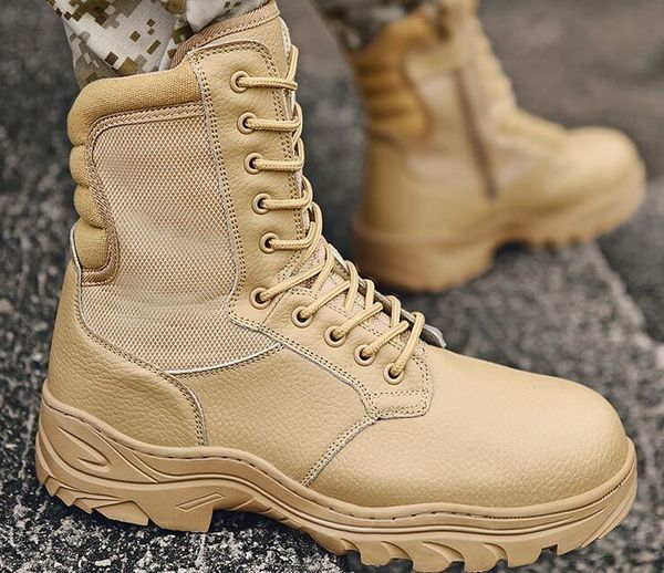 men leather high gang steel head anti pressure military boot anti puncture tactical boots wear resistant combat training sneaker yakuda loca
men leather high gang steel head anti pressure military boot anti puncture tactical boots wear resistant combat training sneaker yakuda loca