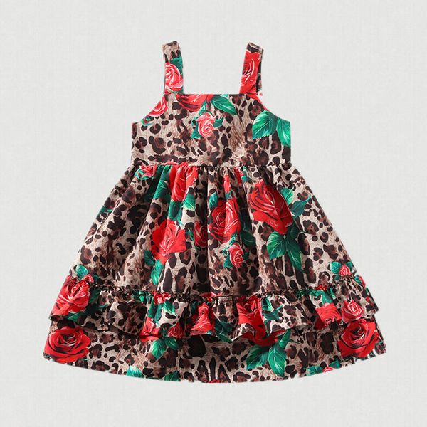 summer kids dresses girls flower print suspender dress kids elegant princess dress children party ball pageant outfit, Red;yellow
summer kids dresses girls flower print suspender dress kids elegant princess dress children party ball pageant outfit, Red;yellow