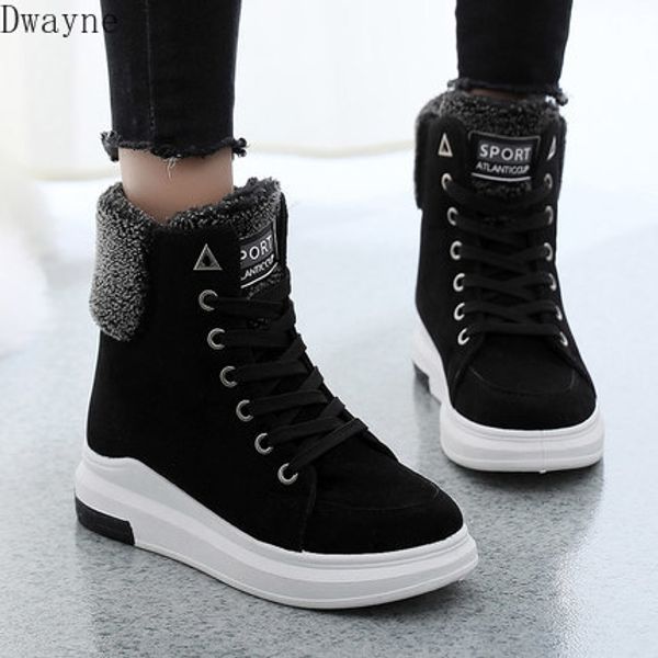 snow boots 2019 ladies winter new cotton shoes plus velvet thickening students to keep warm ins in the tube boots, Black
snow boots 2019 ladies winter new cotton shoes plus velvet thickening students to keep warm ins in the tube boots, Black