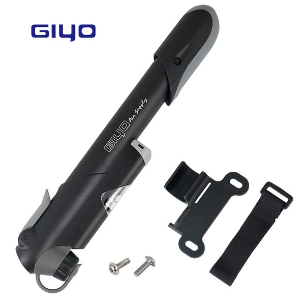 giyo gp-61s bicycle pump w/in-line gauge fits schrader presta cycling mtb ball portable pocket mini air inflator
giyo gp-61s bicycle pump w/in-line gauge fits schrader presta cycling mtb ball portable pocket mini air inflator