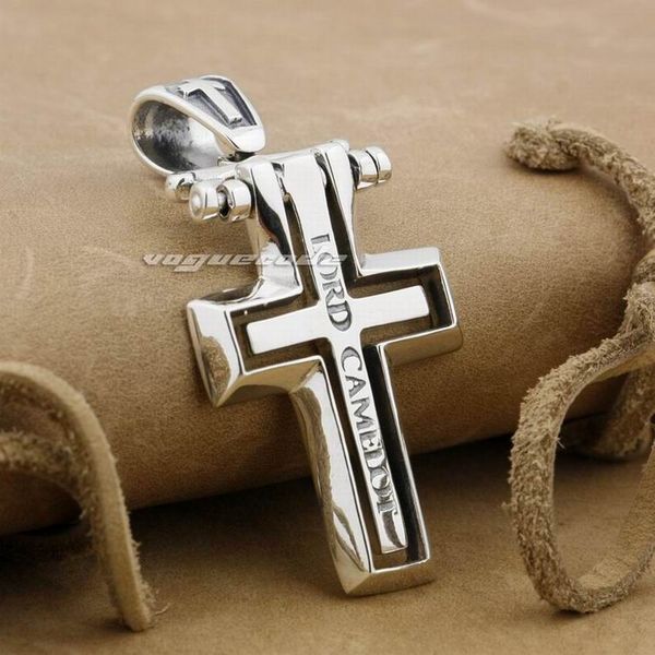 huge rotatable cross 925 sterling silver mens biker rock punk pendant 8q027 just pendant
huge rotatable cross 925 sterling silver mens biker rock punk pendant 8q027 just pendant