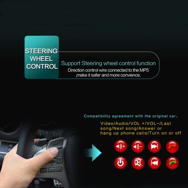 car radio stereo audio mp5 player secure digital card remote control swm-9601 essential accessories
car radio stereo audio mp5 player secure digital card remote control swm-9601 essential accessories