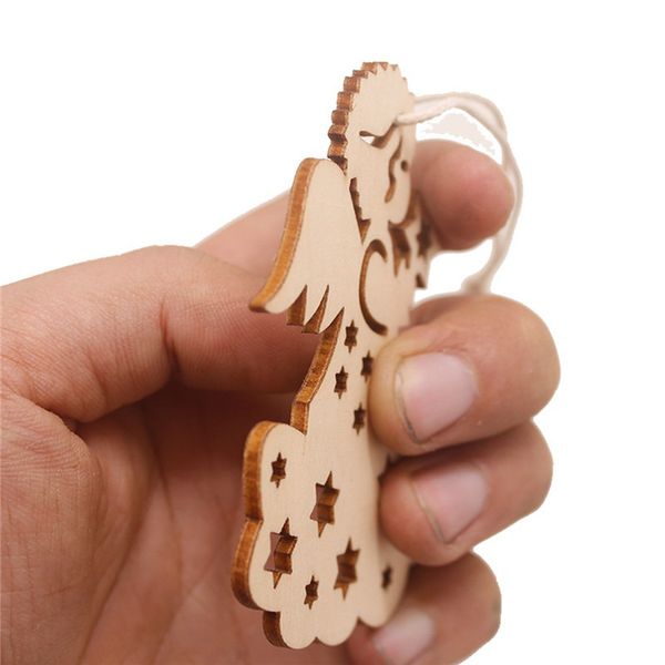 10pcs wooden flake diy angel candle tree pattern wood chirstmas hanging decor slices crafts pendant with rope xmas ornaments
10pcs wooden flake diy angel candle tree pattern wood chirstmas hanging decor slices crafts pendant with rope xmas ornaments