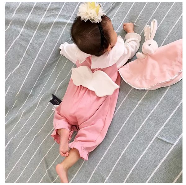 2019 new baby jumpsuits cotton sweet angel wings long sleeve jumpsuit romper explosion, Blue
2019 new baby jumpsuits cotton sweet angel wings long sleeve jumpsuit romper explosion, Blue