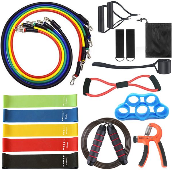 20pcs home gym elastic workout pull rope resistance bands full set expander fitness exercise grip trainer skipping rope crossfit
20pcs home gym elastic workout pull rope resistance bands full set expander fitness exercise grip trainer skipping rope crossfit