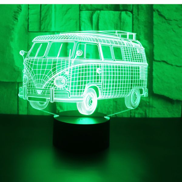 3d led night light bus car with 7 colors light for home decoration lamp amazing visualization optical illusion awesome
3d led night light bus car with 7 colors light for home decoration lamp amazing visualization optical illusion awesome