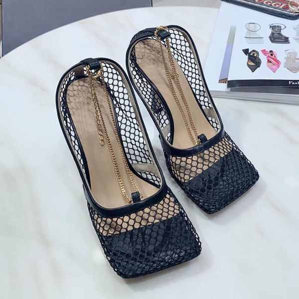 2020 spring and summer new women s stretch pumps mesh high heels sandals luxury designer exquisite chain fashion classic with box, Red;white
2020 spring and summer new women s stretch pumps mesh high heels sandals luxury designer exquisite chain fashion classic with box, Red;white
